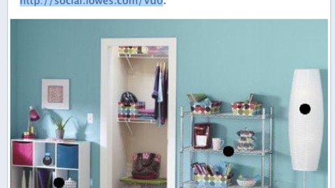 Lowe's 'Back to Cool' Facebook Update